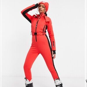 RARE OUT OF STOCK! ASOS 4505 Ski Suit Soft Shell Red